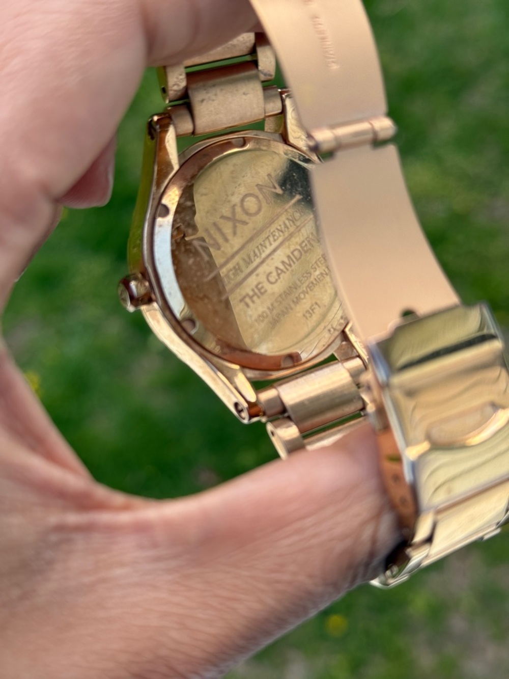 Nixon Women's Gold Stainless Steel Watch The Camden Watch - Picture 9 of 9